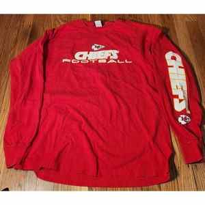 Kansas City Chiefs NFL Long-Sleeve Shirts - Men's Med